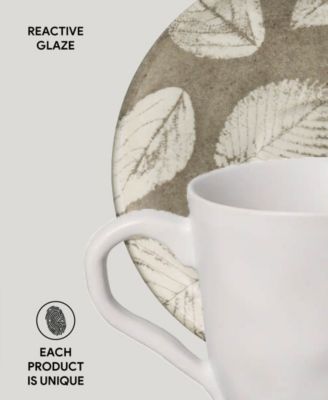 Seiva 12 Pc. Espresso Cup and Saucer Set, Service for 6