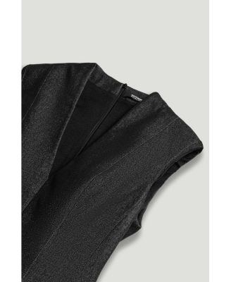 Women's Sleeveless Tailored Mini Dress