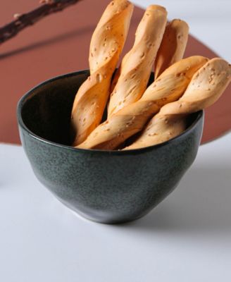 Stoneware Soup Bowls, Set of 6