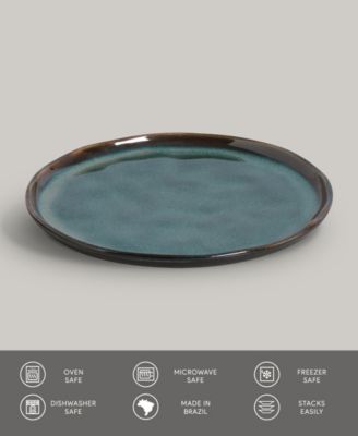 Stoneware Dessert Plates, Set of 6