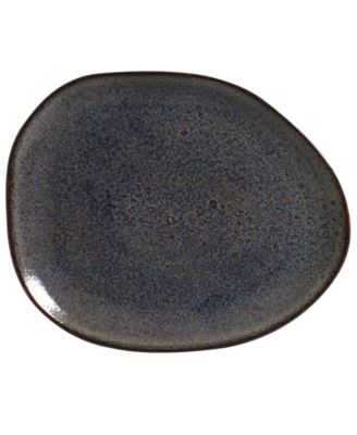 Stoneware Oval Dinner Plates, Set of 6
