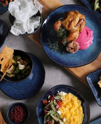 Stoneware Dinner Plates, Set of 6