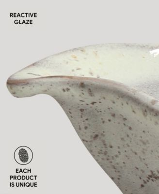 Stoneware Teardrops, Set of 6