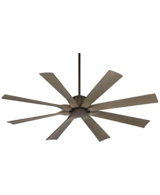 Defender Industrial Rustic Indoor Outdoor Ceiling Fan Remote Oil Rubbed Weathered Rated Patio
