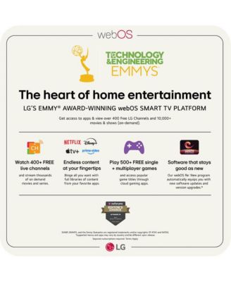 OLED77G6WUA 77" Evo G6 Series OLED 4K Smart TV (2026)