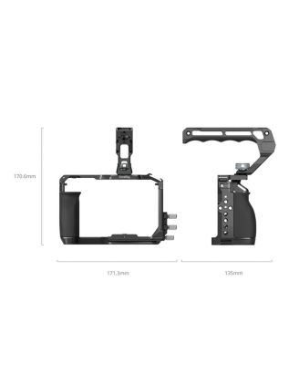 Cage Kit with Top Handle for Nikon ZR Camera