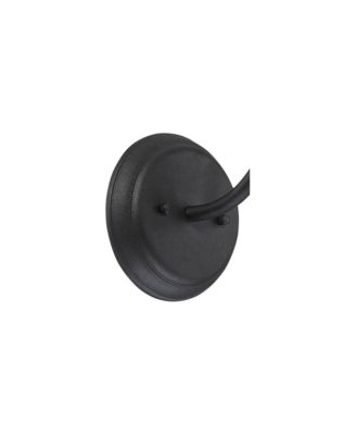 Willard Rustic Industrial Farmhouse Outdoor Barn Light Fixture Textured LED Gooseneck 8 3/4" for Exterior Barn Deck House Porch