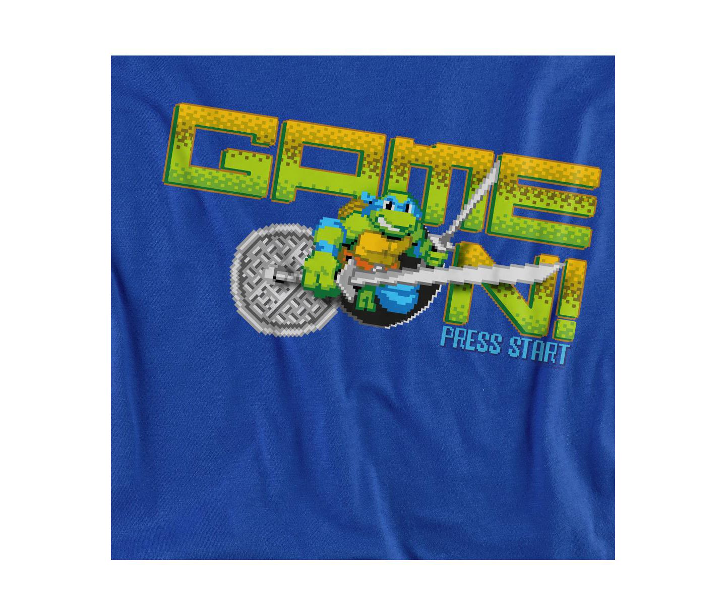 Мужская футболка Logovision Tmnt Game On, цвет: Королевский синий — фото 2