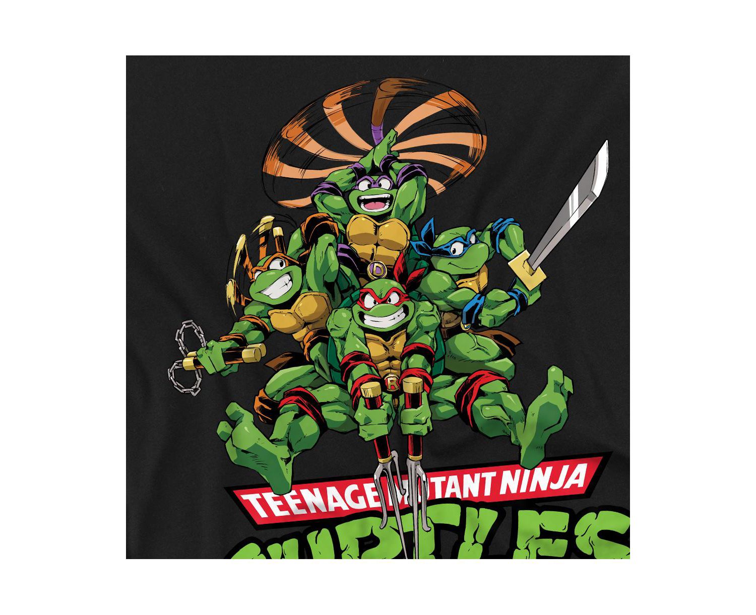Men's TMNT Manga Turtles T-Shirt