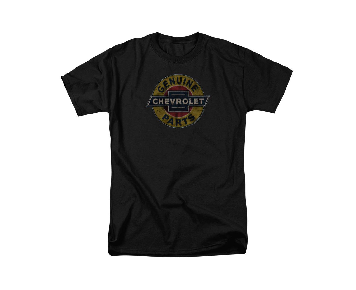 Big & Tall Chevrolet Genuine Chevy Parts Distressed Sign T-Shirt