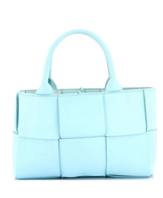 Mini Arco Tote Maxi Intrecciato Leather