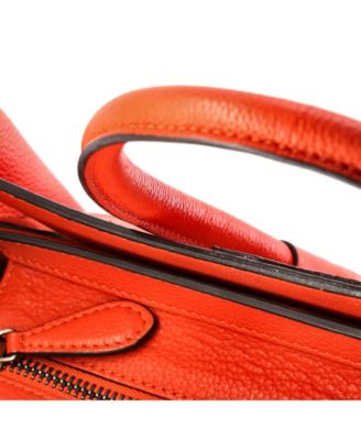 Mini Luggage Bag Grainy Leather