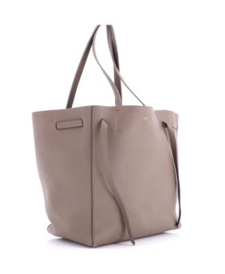 Medium Phantom Tie Cabas Tote Leather
