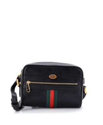 Mini Ophidia Shoulder Bag Leather