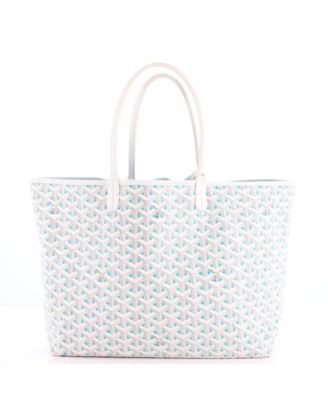 Pre-Owned Goyard PM Saint Louis Tote Claire Voie Coated Canvas