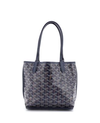 Mini Anjou Reversible Tote Coated Canvas