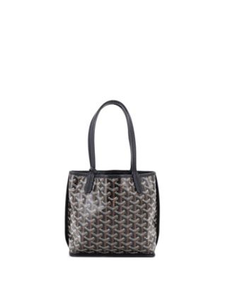 Mini Anjou Reversible Tote Coated Canvas