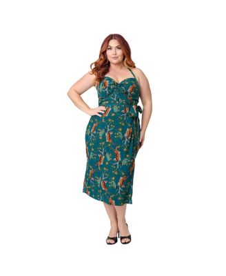 Plus Size Leilani Sleeveless Sarong Dress