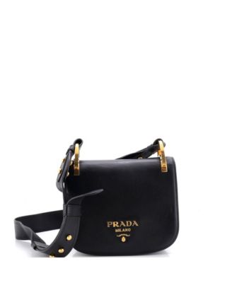 Small Pionniere Saddle Crossbody Bag City Calfskin