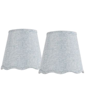 Mylie Scallop Empire Lamp Shade 4x6x5.5 (Clip-On) Set of 2
