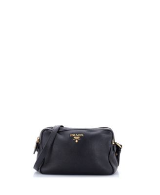 Double Zip Camera Bag Vitello Daino