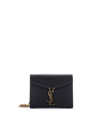 Mini Cassandra Chain Wallet Leather