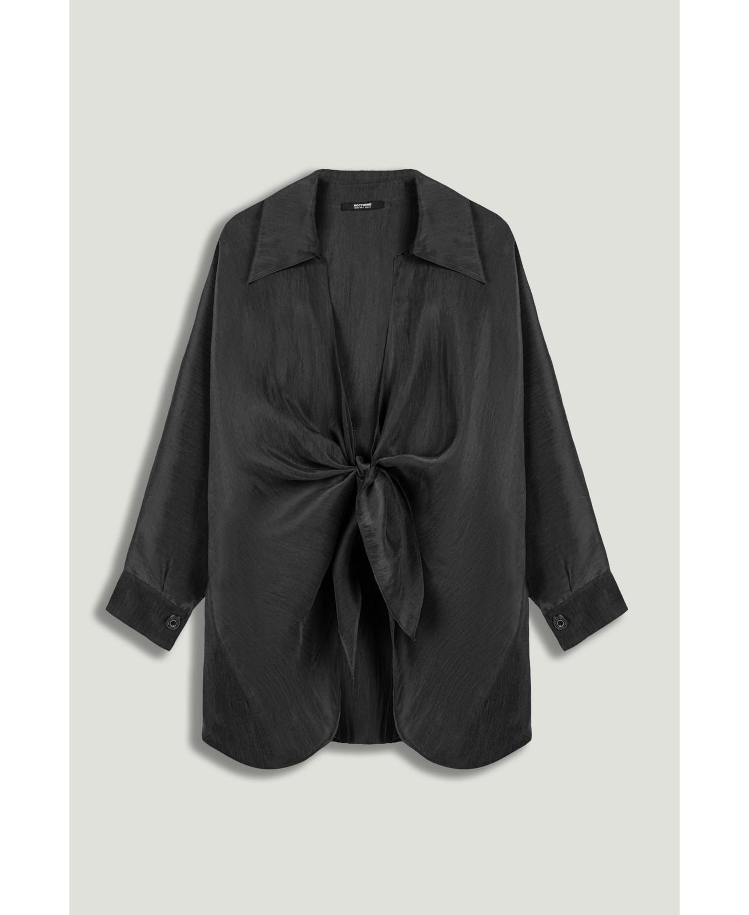 Women's Front-Tie Longline Shirt