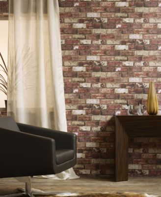 Graham & Brown - Red Brick Wallpaper