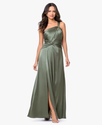 Women's Sleeveless One-Shoulder Gown