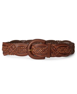 Braided Leather Belt
