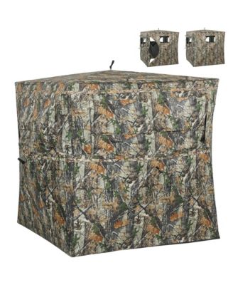 Hunting Blind for 2 Person, Pop Up Blind with 270-Degree View