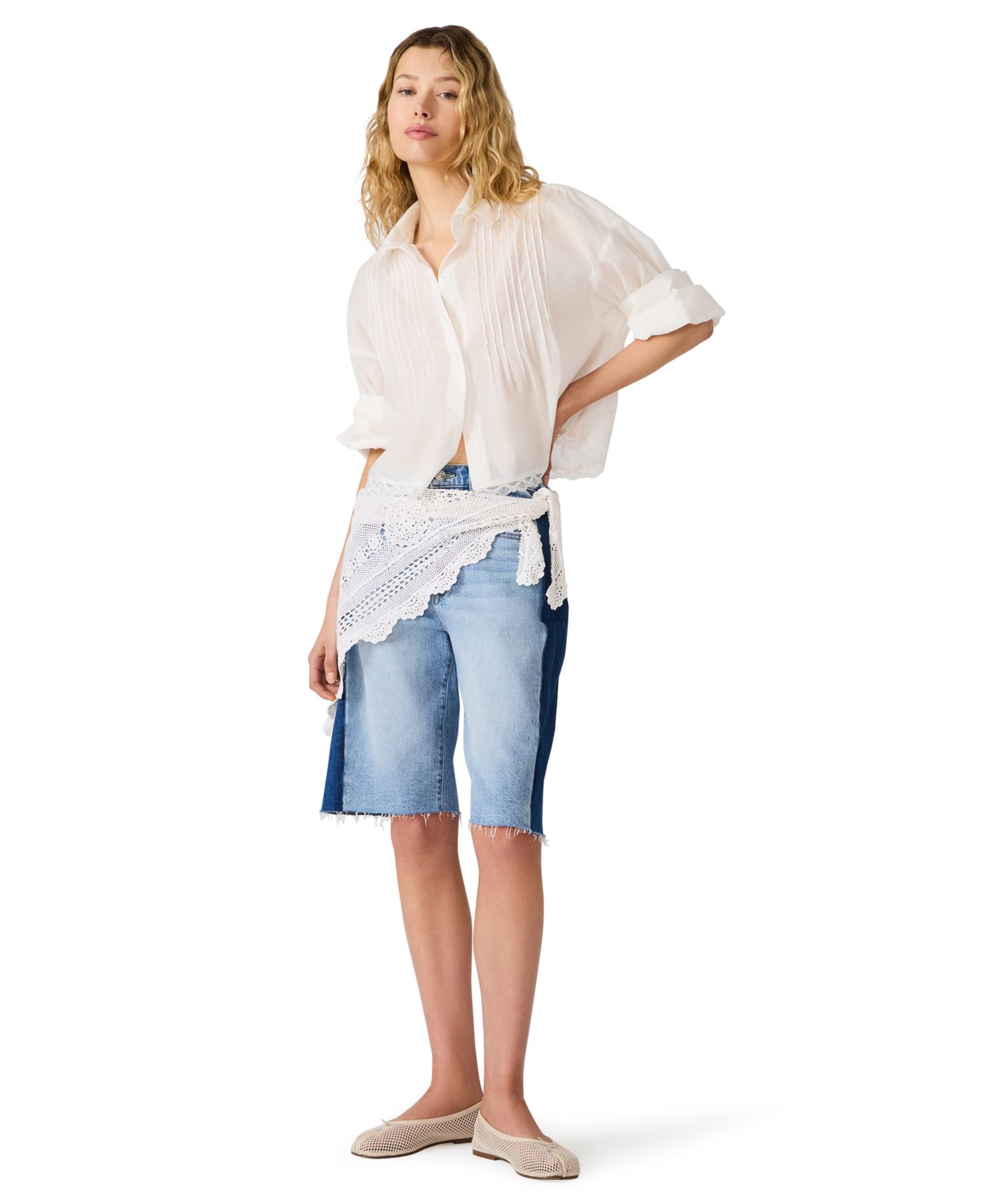 Women's Delphi Collared Neck Top