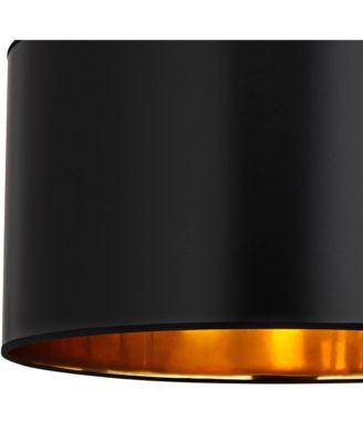 McKay 25" Top x 25" Bottom x 14" High Lamp Shade Replacement Extra Large Drum Hardback Spider Harp Finial