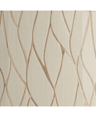 Kinmen Slant Print Lamp Shade Cream Drum Softback Washer Harp Finial