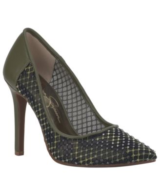 Women's Cassani Pointed Toe Mesh Pumps