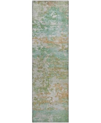 Mayfield Machine Washable AMF1830 2'3" x 7'6" Runner Area Rug