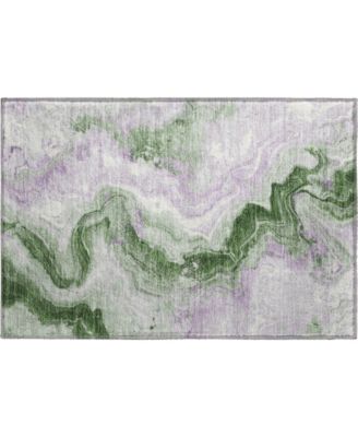 Mayfield Machine Washable AMF1862 1'8" x 2'6" Area Rug