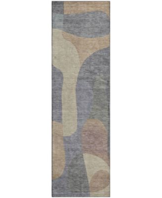 Mayfield Machine Washable AMF1867 2'3" x 7'6" Runner Area Rug