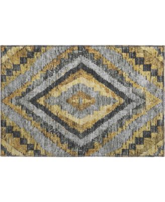Mayfield Machine Washable AMF1890 1'8" x 2'6" Area Rug