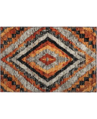 Mayfield Machine Washable AMF1890 1'8" x 2'6" Area Rug