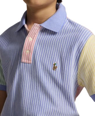 Boys' 8-20 Striped Short-Sleeve Polo Shirt