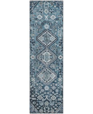 Mayfield Machine Washable AMF1834 2'3" x 7'6" Runner Area Rug