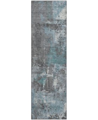 Mayfield Machine Washable AMF1839 2'3" x 7'6" Runner Area Rug