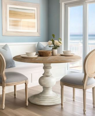 Lexi 46" Round Pedestal Dining Table