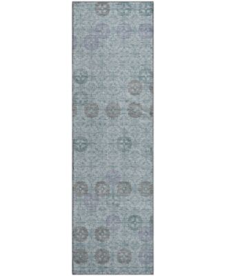 Mayfield Machine Washable AMF1855 2'3" x 7'6" Runner Area Rug