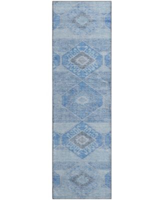 Mayfield Machine Washable AMF1857 2'3" x 7'6" Runner Area Rug