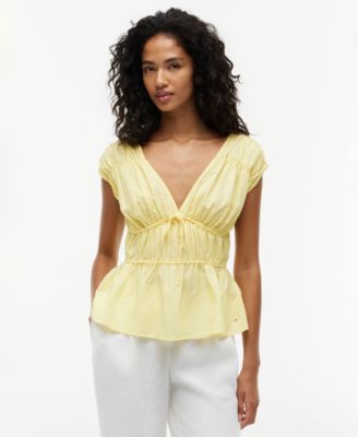 Women's Sleeveless V-Neck Top