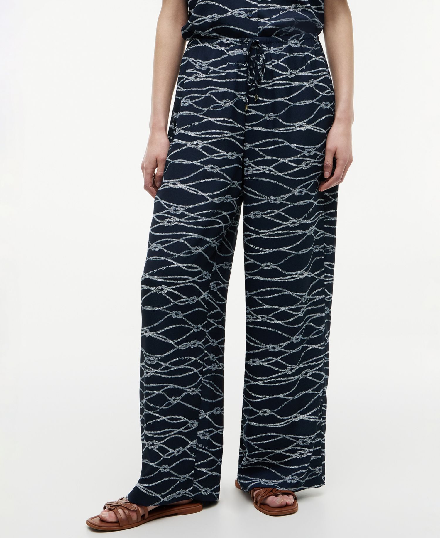 Women's Printed Pull-On Pants