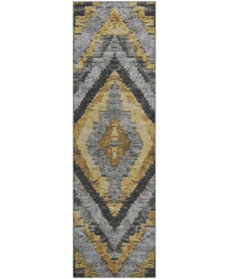 Mayfield Machine Washable AMF1890 2'3" x 7'6" Runner Area Rug