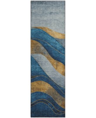 Mayfield Machine Washable AMF1892 2'3" x 7'6" Runner Area Rug